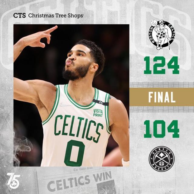 凯尔特人西征三战狂胜71分！约基奇也难撼绿衫军